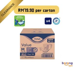 TENA Value Box M (4x15s)